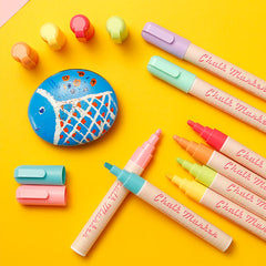 8 Pack Erasable Colors Liquid Macaron Erasable Marker