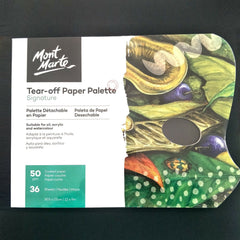 Mont Marte Tear Off Paper Palette 36 Sheets