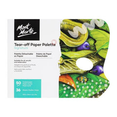 Mont Marte Tear Off Paper Palette 36 Sheets