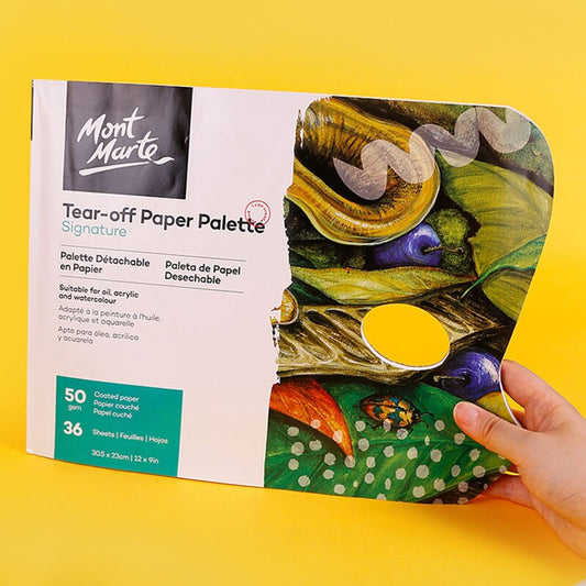 Mont Marte Tear Off Paper Palette 36 Sheets