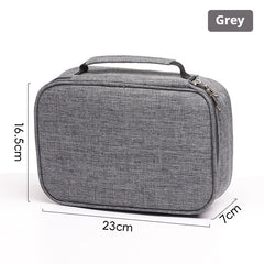 Multi-Functional Stationery Pencil Pouch Stretchy 72 Slots Colored Pencil Case