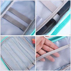 Multi Layer Pencil Bag Cosmetic Brush Tool Makeup Bag With Zipper
