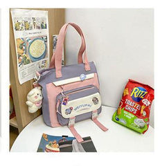 New High School Girls Backpack Nylon Waterproof Bookbag Laptop Backpack