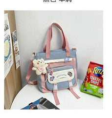 New High School Girls Backpack Nylon Waterproof Bookbag Laptop Backpack