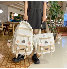 Large Capacity School Bag New Middle School Students Backpack