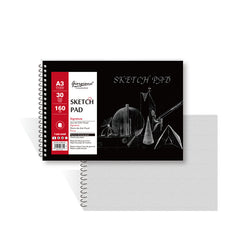 30 Sheet A3 A4 A5 Sketch Pad Hardcover Watercolor Sketchbook Paper