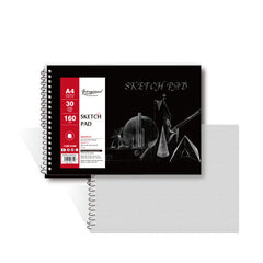 30 Sheet A3 A4 A5 Sketch Pad Hardcover Watercolor Sketchbook Paper