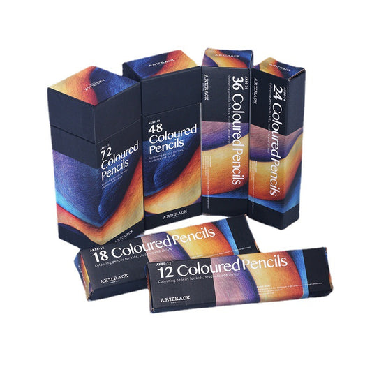 Oily Color Pencil Set Sketch Wood Colored Pencils Set