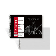 30 Sheet A3 A4 A5 Sketch Pad Hardcover Watercolor Sketchbook Paper