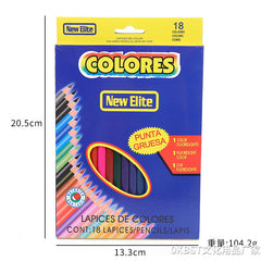 Oil-Based Colored Pencil Set in Hexagonal Shape For Kids and Children