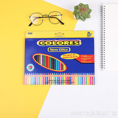 Oil-Based Colored Pencil Set in Hexagonal Shape For Kids and Children
