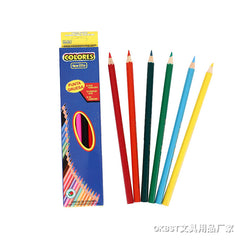 Oil-Based Colored Pencil Set in Hexagonal Shape For Kids and Children
