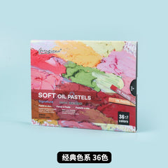 12/24/36/48 Colors Professional Drawing Crayon Soft Oil Pastel Set