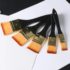 Painting Brush Nylon Hair Flat Acrylic Paint Brush