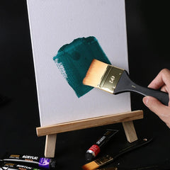Painting Brush Nylon Hair Flat Acrylic Paint Brush