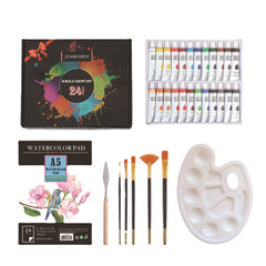 Painting Supplies Set Washable 32 Pieces Acrylic Painting Art Kit Set