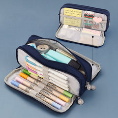 Pencil Case Junior High School Students Double Side Pen Bag