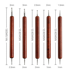 Pottery Making Tools with Wood Handles Pottery Carving and Shaping Tool 17-Pieces Set Art Supplies With Stainless Steel Blades