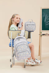 3pcs Backpack Set Printed Backpacks With Lunch Pack Pencil Case
