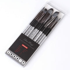 Professional 12Pcs Acrylic Oil Watercolor Painting Brushes Set