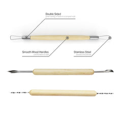 42Pcs Ceramic Clay Sculpture Polymer Tool Set With Colorful box