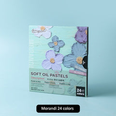 12/24/36/48 Colors Professional Drawing Crayon Soft Oil Pastel Set