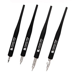 6Pcs Dip Pen Set Calligraphy Comic Pen 2Pcs Penholder With 4 Replacement Nibs