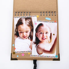 60 Pages Photo Album Kraft Paper Photo Album Scrapbook