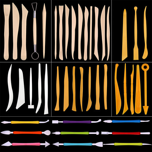 Sculpture Sculpt Clay Modeling Tools Set Polymer Clay Tools Ceramic Pottery Tool Set