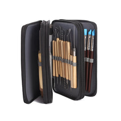 42 Clay Sculpting Tool Wooden Handle Pottery Carving Tool Kit