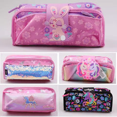 Smiggle Anime Style Pencil Case Children Stationery Student Pen Case Children's Gift