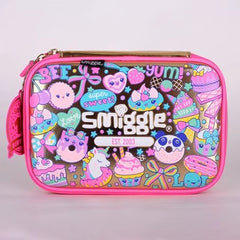 Smiggle Anime Style Pencil Case Children Stationery Student Pen Case Children's Gift
