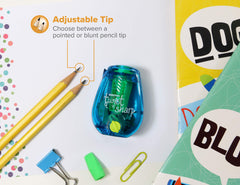 3-Pack Set Twist-N-Sharp Manual Pencil Sharpener