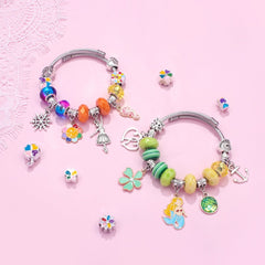 Unicorn Charm Beaded Bracelets Set DIY Jewelry Making Kit - honeylives
