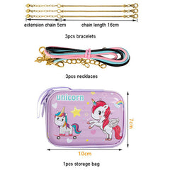 Gold Cartoon DIY Children's Bracelet Sets Women's Beaded Bracelet