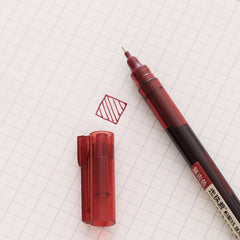 0.5mm Color Ink Rollerball Pen Blue Orange Straight Liquid Gel Pens School Office Roller Ball Point Pen Cute Stationery Supplies