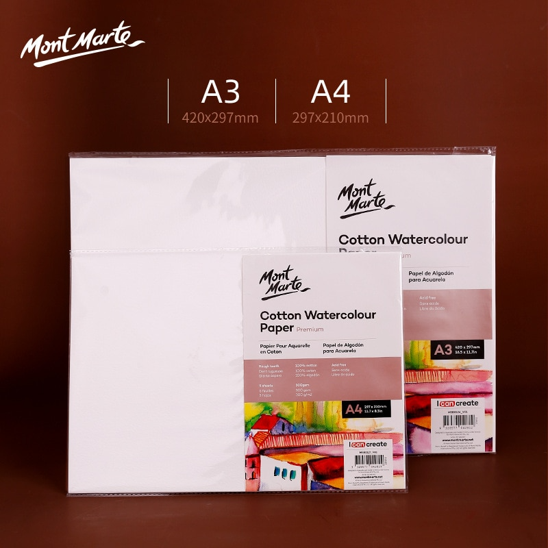 300 GSM Thickened Watercolor Paper - honeylives