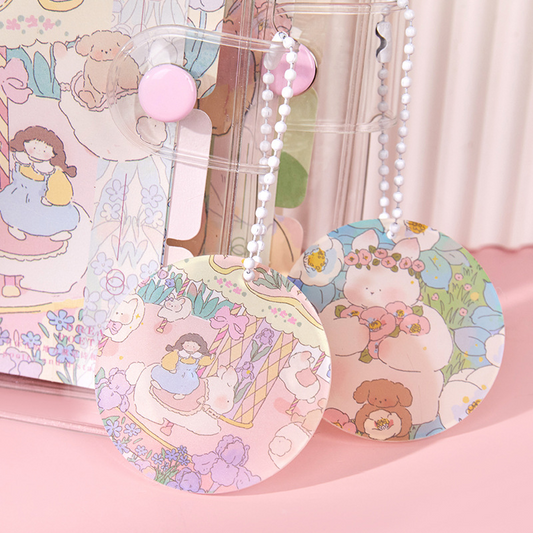 New Loose Leaf PVC Square Notebook