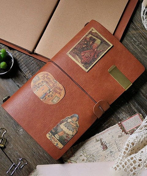 Travel Note Vintage PU Leather Bullet Journal