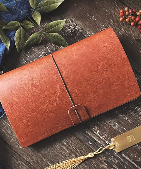 Travel Note Vintage PU Leather Bullet Journal