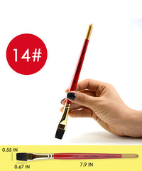 Professional Soft Squirrel Hair Watercolor Paint Brushes