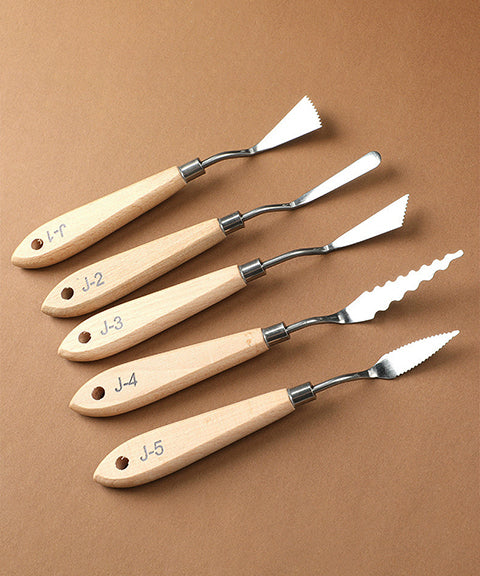 10 Pcs Professional Scraper Palette Knife Set