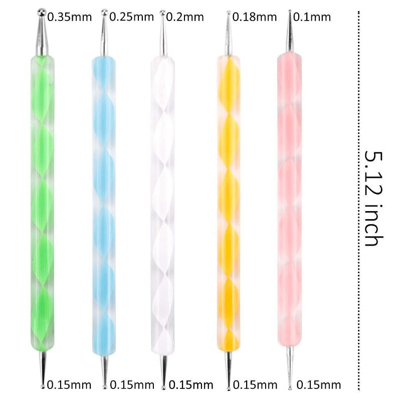 70pcs/set DIY Embossing Mandala Decor Stone Painting Templates Pottery Clay Tools Mandala Dotting Tool