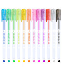 6 Pcs Candy Color 3D Jelly Gel Pen Set