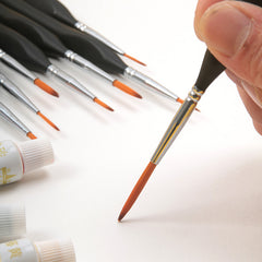 15Pcs Art Miniature Paint Brush Pen Set Nylon Hair brushes