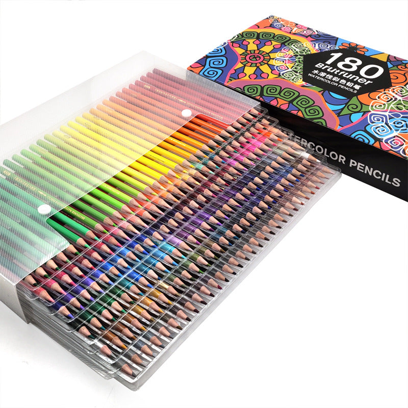 Multicolor Oil Color Pencils Colored Wood Sketching Pencil Wood Professional Watercolor Pencil Soft Watercolor Pencil For School Draw Sketch Art Supplies