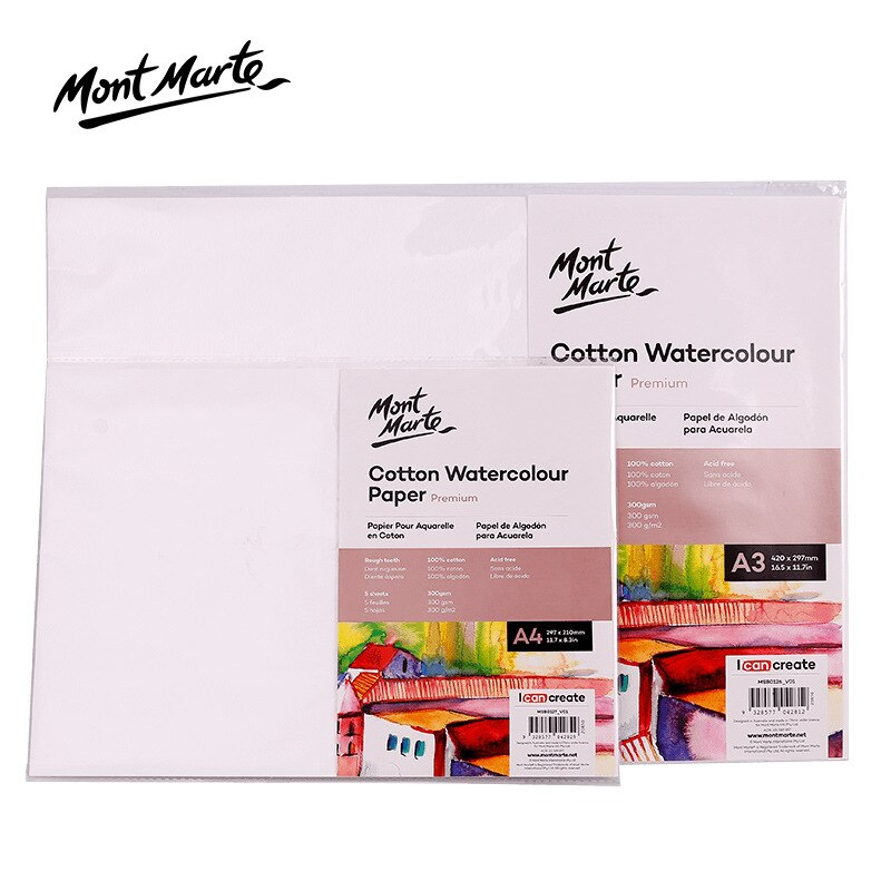 300 GSM Thickened Watercolor Paper - honeylives