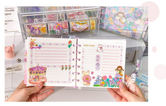 New Loose Leaf PVC Square Notebook