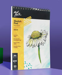 25 Sheets 100 GSM Sketch Pad A4