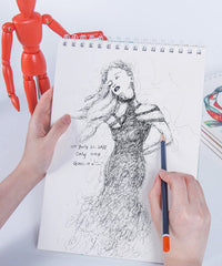 25 Sheets 100 GSM Sketch Pad A4